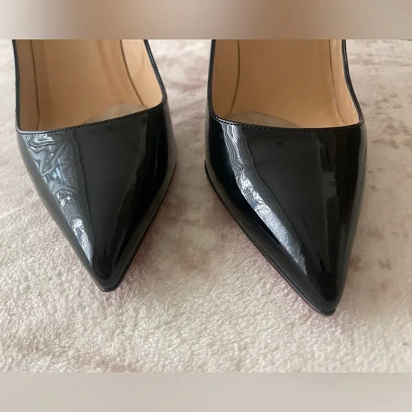 Christian Louboutin Black Pigalle 100 mm pumps - Picture 4 of 11